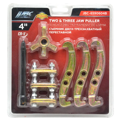 Съемник двух-трехзахватный переставной 4'' JBC JBC-6590604B