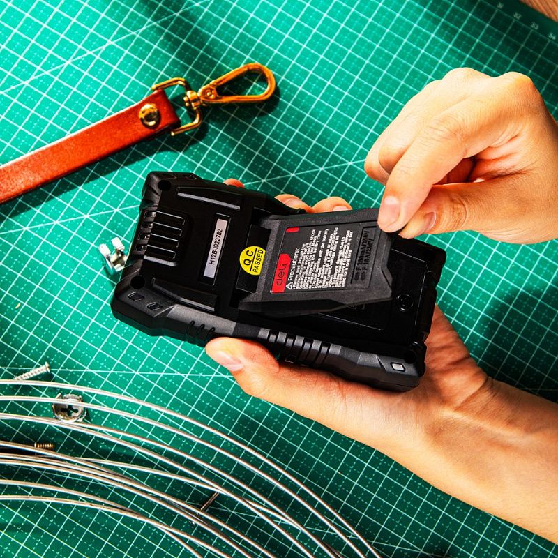 Мультиметр цифровой Deli RS EDL334301, 600В, универсальный, черный