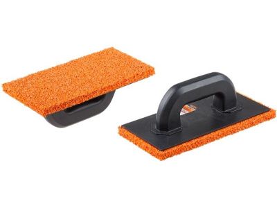 Терка пластм. с резиновой губкой 130х270х16мм STARTUL MASTER ST1063-02