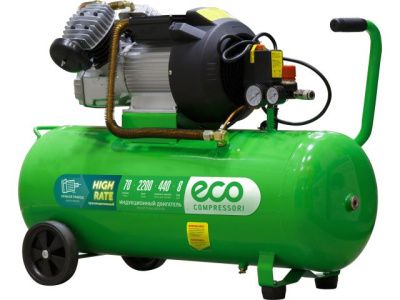 Компрессор коаксиальный масляный 70 л. ECO AE-705-3
