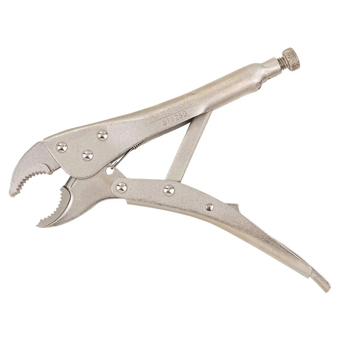 Зажим гейферный с ''овальными губками''10''-250 мм ForsLine FL-614250