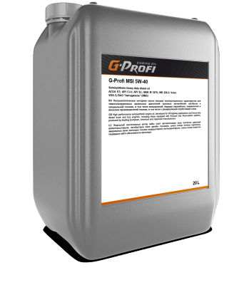 Масло G-Profi MSI 5W-40 20л G-Energy 253130040