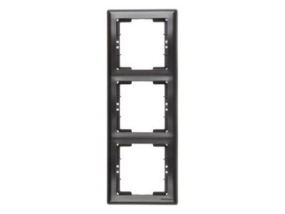 Рамка 3-ая вертикальная дымчатая, DARIA, Mutlusan 2120 800 2395