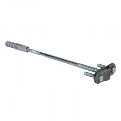 Крепление молниеприемника к стене D=16 мм L=200мм хомут HZ EKF PROxima lp-04200