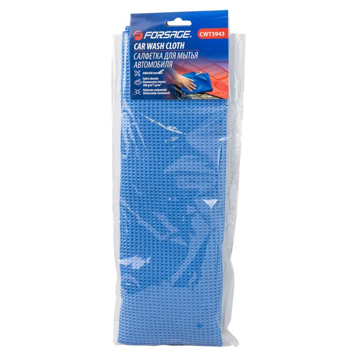 Салфетка для мойки а/м к-т 2 шт Forsage F-CWT3943