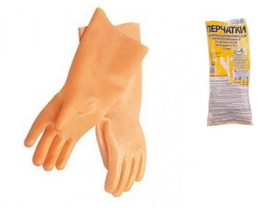 Перчатки диэлектрические бесшовные р-р №3 АЗРИ 4607006490093