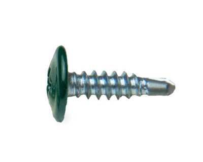 Саморез с п/ш SPS, сверло 4,2x16 RAL6005, 500 шт ЕКТ CV011804M