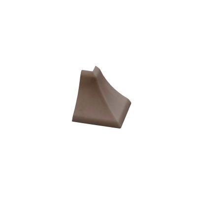 Уголок ПВХ наружный к плинтусу LР NZ светло-коричневый (117) EL-MECH-PLAST 86305