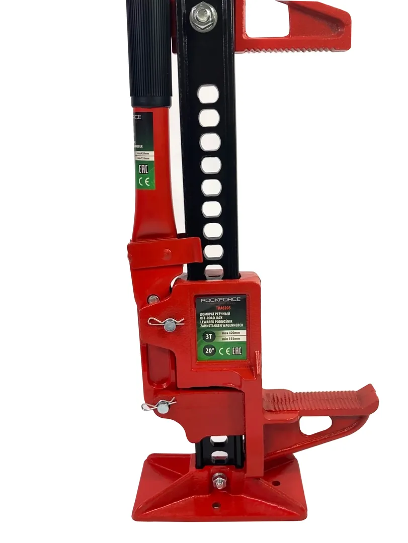 Домкрат реечный 3 т, 155-420 мм RockForce RF-TRA8205