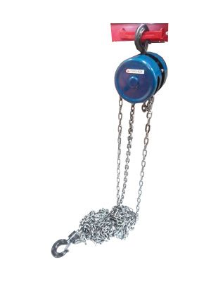 Таль механическая подвесная с фиксацией цепи натяжения 10 т. Forsage F-TRC9100(TR)