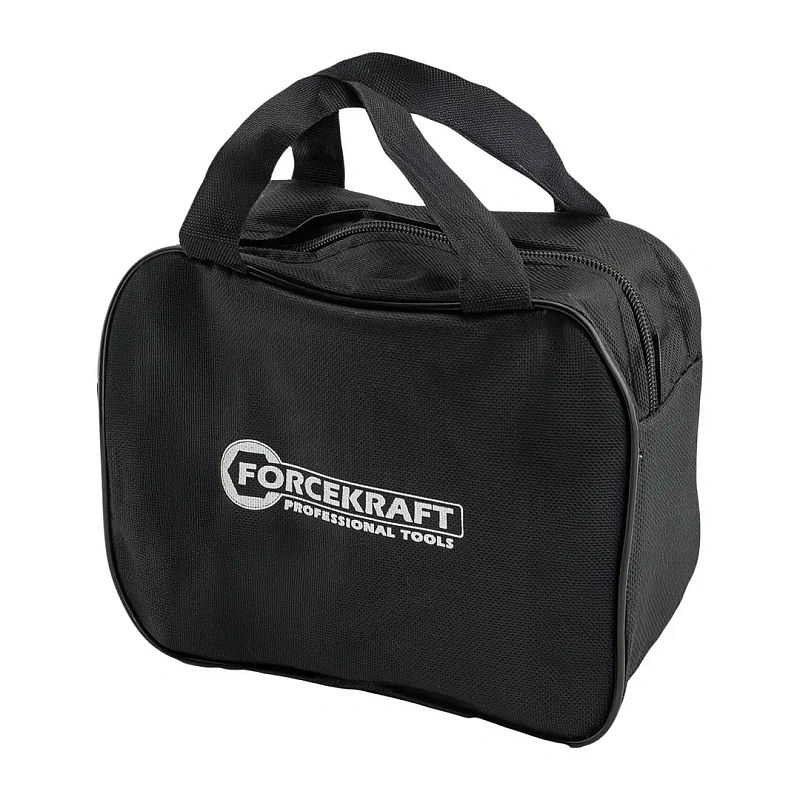 Компрессор автомобильный поршневой с аналоговым манометром, 12В, 10А, 30л/мин, 7бар, в сумке ForceKraft FK-580