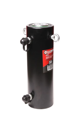 Цилиндр гидравлический двойного действия 50 т, ход штока 200 мм, общий Ø120 мм, L374 мм, 700bar ForceKraft FK-YG50200S