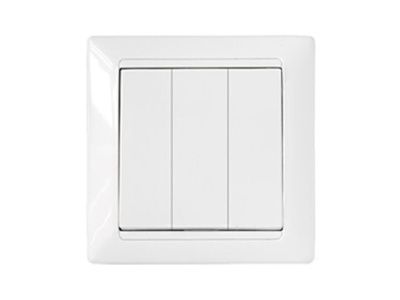 Выключатель 3 клав. (cкрытый, 10А) белый, Стиль, Bylectrica С0510-805