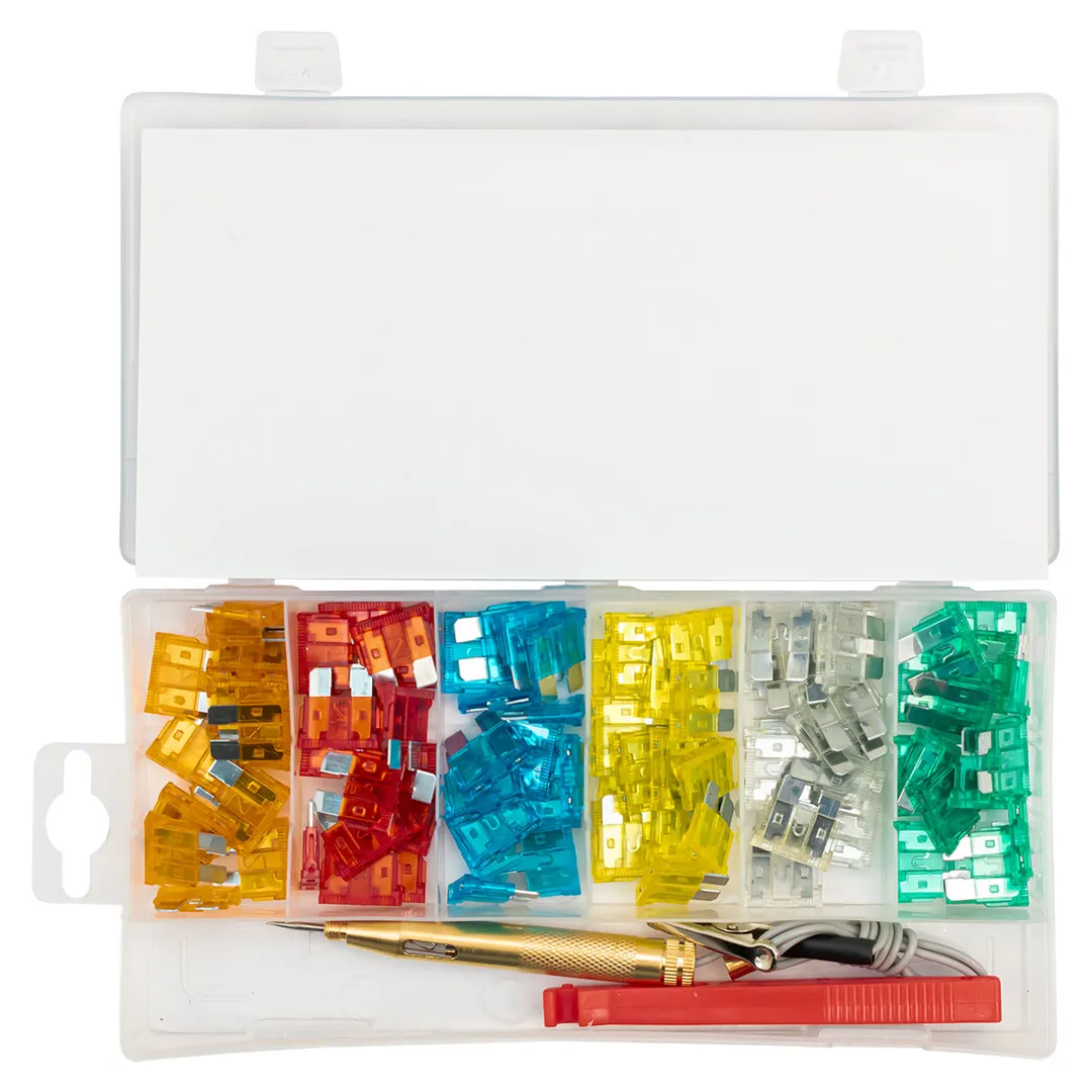 Набор автомобильных флажковых плавких предохранителей от 5А до 30А 92 пр Forsage F-FS-25(83142)