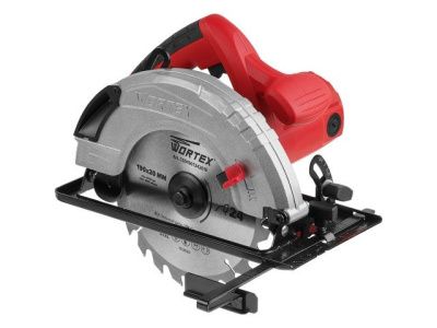Циркулярная пила CS 1915, 1500 Вт, 190х20 мм, до 67 мм Wortex CS191500019