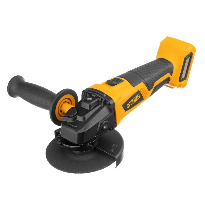 Машина углошлифовальная аккумуляторная бесщет. BLG-IB-18-125-0, Li-ion, 18 В Denzel 27004