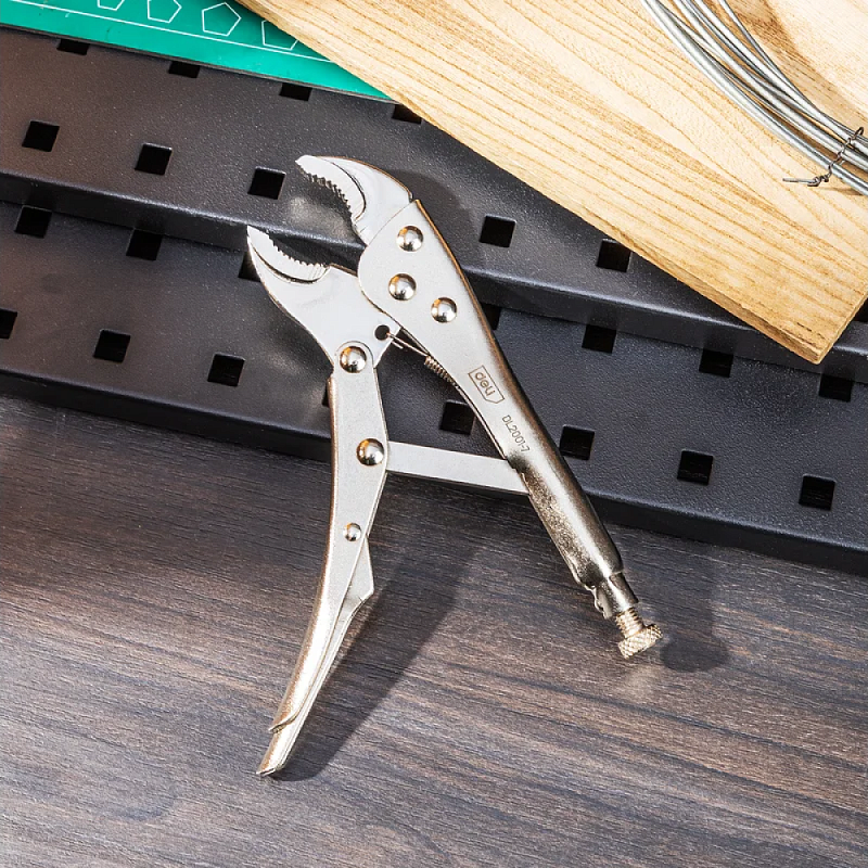 Зажим-струбцина с фиксатором 180 мм Deli YS EDL2001-7