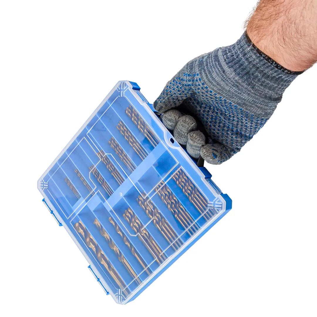 Набор сверл по металлу 100 пр. 1-10 мм Forsage F-924U100