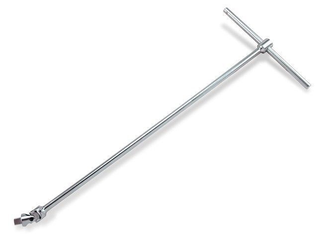 Вороток T-образный c бегунком 450 мм и наконечником 3/8'' Toptul CTLA1245