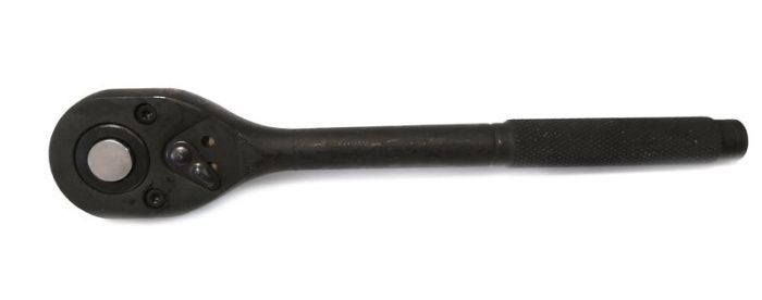 Трещотка реверсивная ударная с накаткой 1/2'', 24 зуб. ForceKraft FK-80244MPB