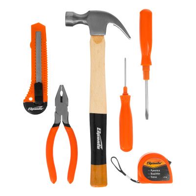 Набор инструмента бытовой 6 пр. Sparta 13540