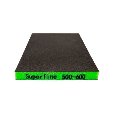 Губка двухсторонняя 120х98х13 мм Superfine (P500-600) HOREX SS-SF