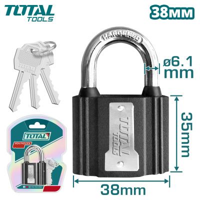 Замок навесной 37 мм TOTAL TLK31381