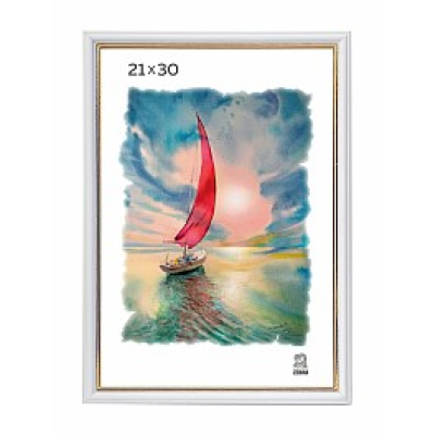 Фоторамка "П000001310 Zebra", белый