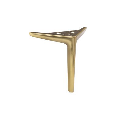 Опора меб. мет. WINDSOR H180 угловая брашированное золото AKS 105732