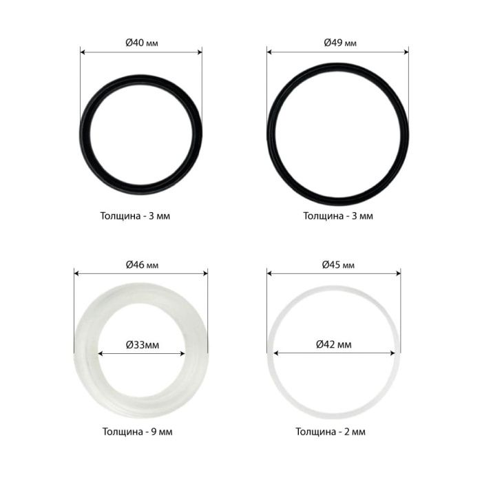 Ремонтный комплект цилиндра обратного действия 10 т Horex HZ 02.2.012J