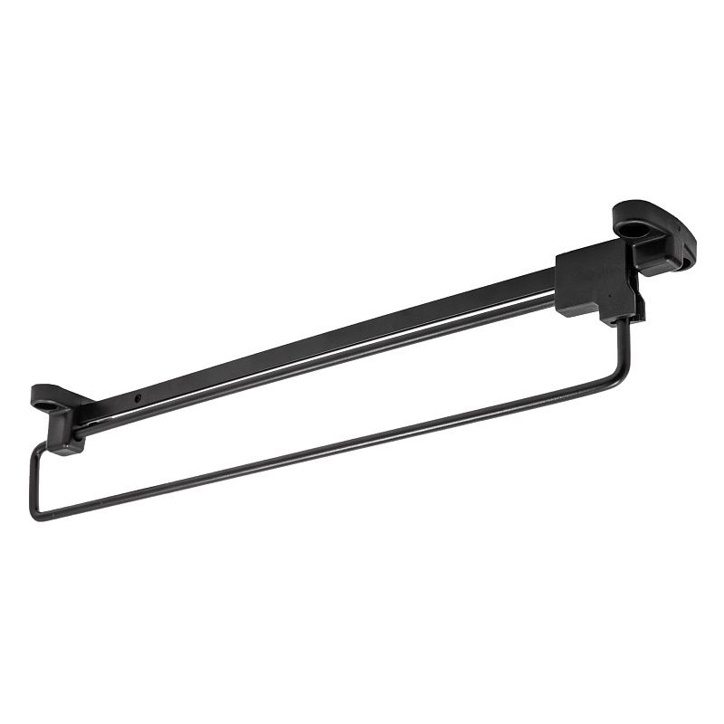 Вешалка выдвижная L-350, черный AKS 68266