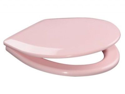 Сидение унитаза универсальное, розовый, полипропилен К-03 ОРИО