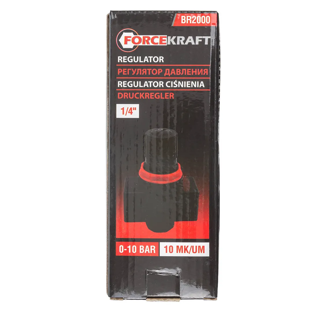 Регулятор давления воздуха 1/4" ForceKraft FK-BR2000