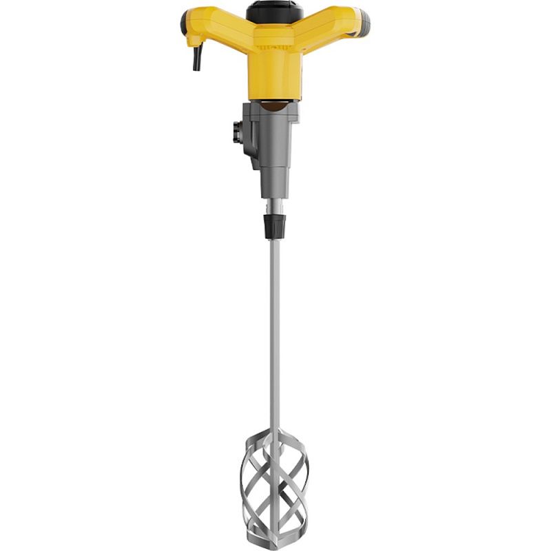 Миксер строительный Deli YS EDC177, 1800 Вт, 2 венчика, желтый