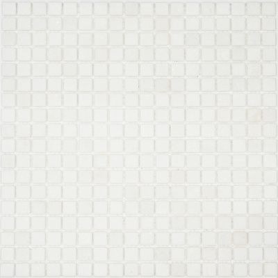 Мозаика Pietrine Bianco Crystal MAT, 15х15х4 мм, MOSAICSTORY 30050