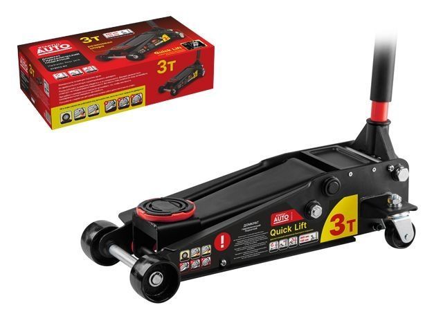 Домкрат подкатной 3 т. быстрый подъем 130-465 мм STARTUL AUTO ST8013-03