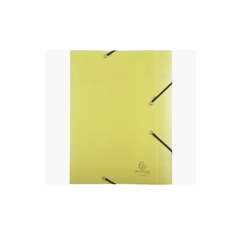 Папка на резинках "Chromaline Pastel", A4, 25 мм, пласт., ассорти