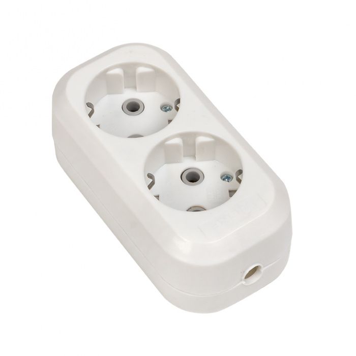 Колодка 2 гн, 16А 3,5кВт с/з Эксперт EKF PROxima AKB16-2