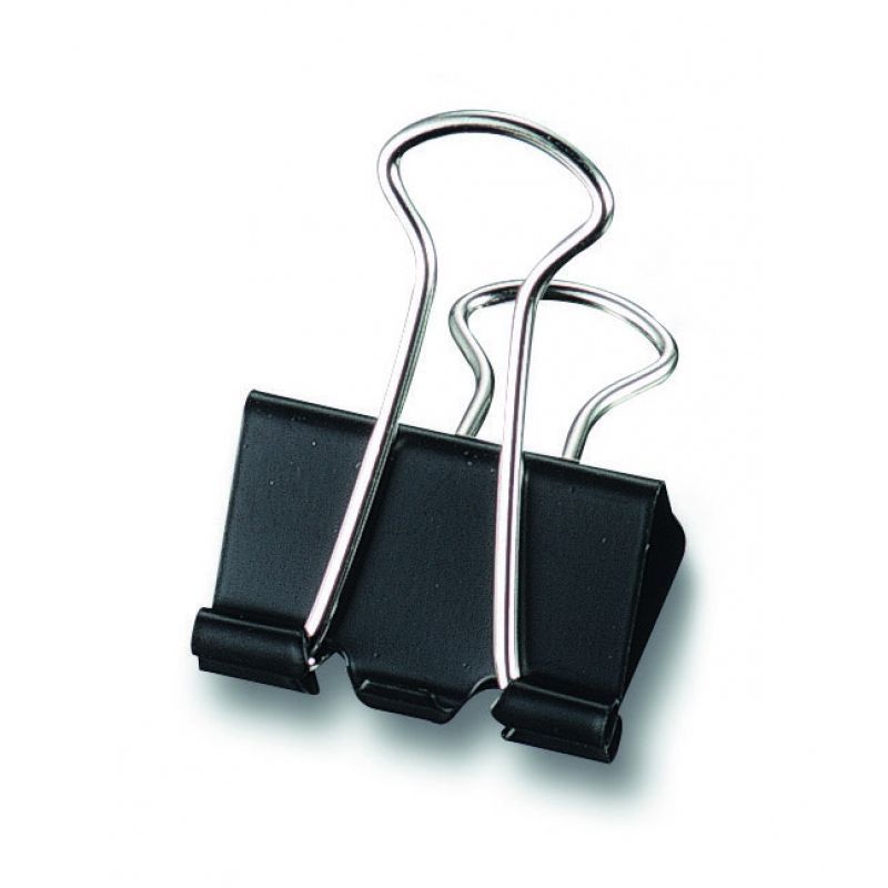 Зажим для бумаги Maped, 51 мм, черный