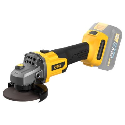 Шлифмашина угловая Deli YS EDC602Z, без аккумуляторов и ЗУ