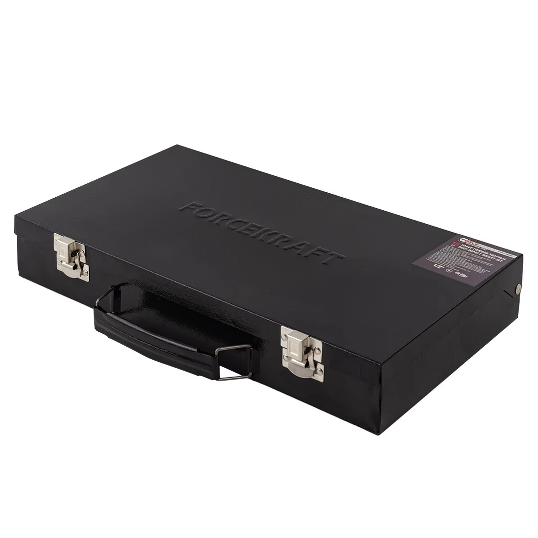 Набор головок ударных глубоких 16 пр., 1/2'' 6-гр., 10-36 мм ForceKraft FK-4167-5MPB