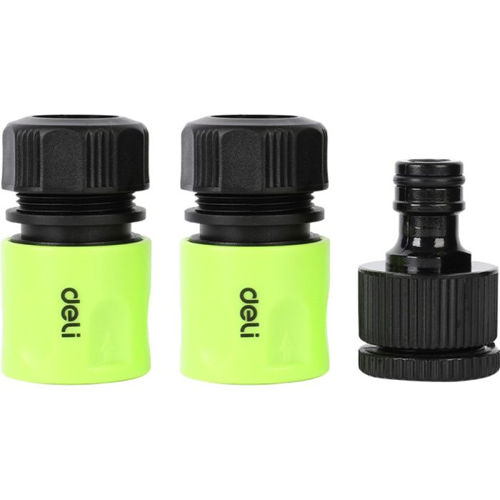 Набор соединителей-коннекторов Deli GS EDL8799, 1/2", 3 шт.