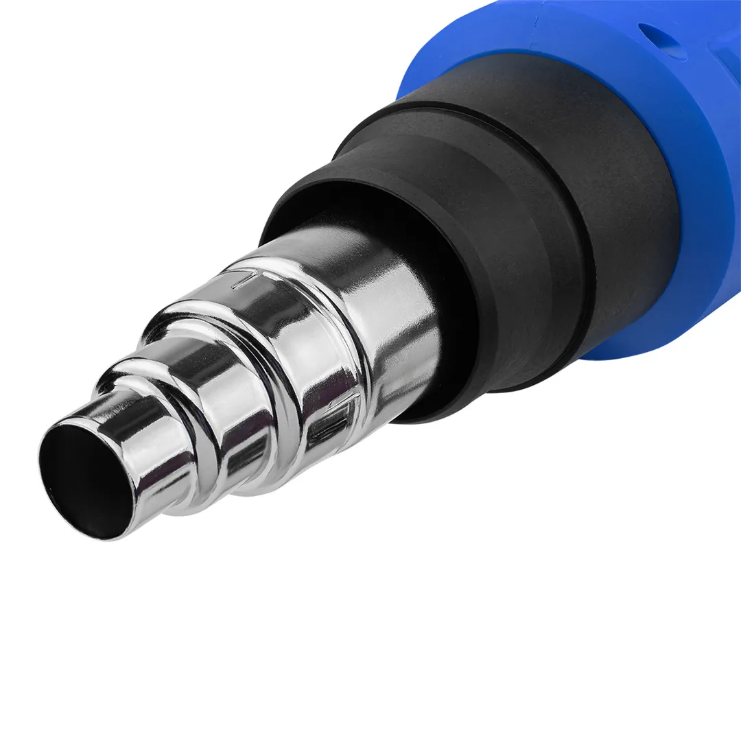 Фен промышленный электрический с насадками 2000Вт Forsage F-HG65-2000LCD