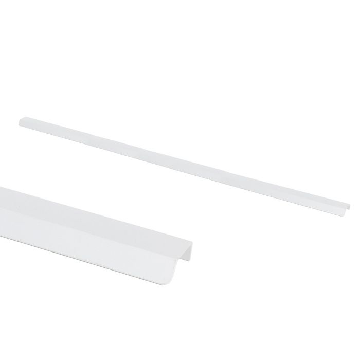 Ручка меб. накладная алюм. GEOS 960/1000 белый матовый, AKS 112932