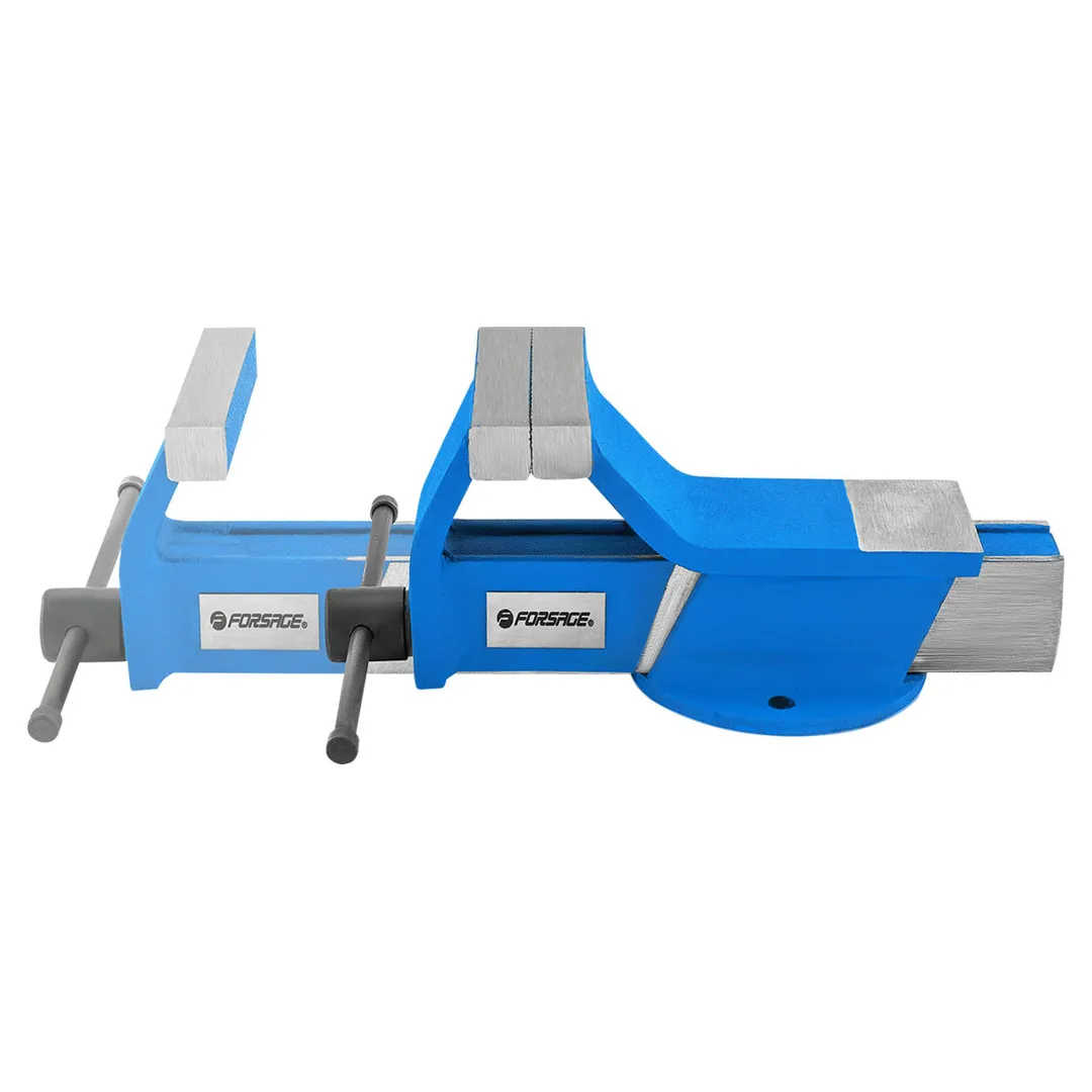 Тиски стальные с наковальней 80 мм Forsage F-6540703