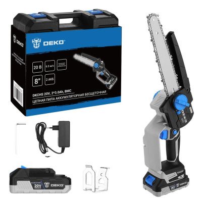 Пила цепная аккумуляторная DKCHS 20V 085-2011 DEKO 085-2011