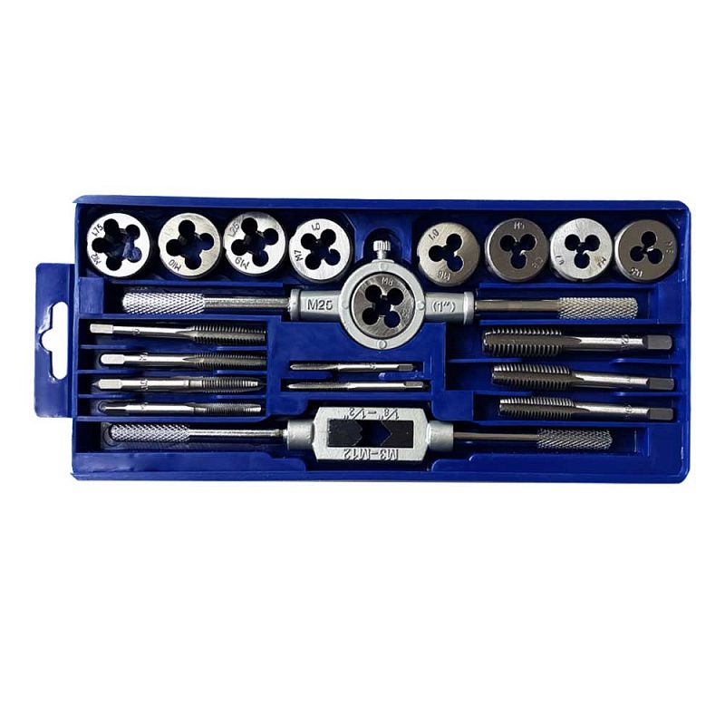 Набор метчиков и плашек 20 предметов (метрические) Horex HZ 31.1.021S