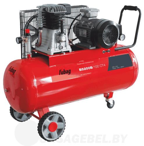 Компрессор B5200B/100 СТ4 530 л/мин, 100 л, 10бар, 3кВт, 380В FUBAG 45681502