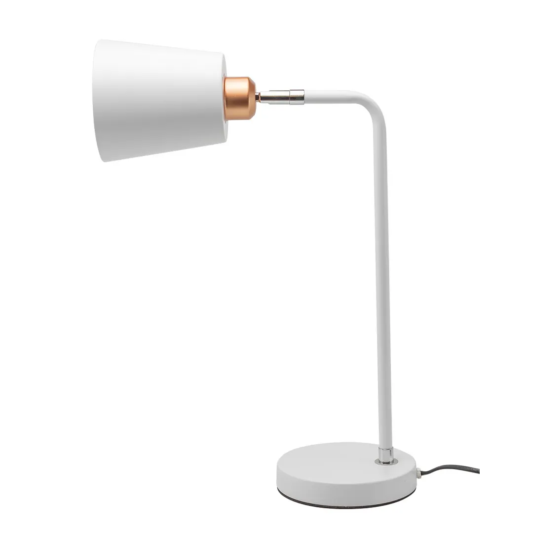 Светильник настольный белый, 220В ForceKraft FK-DEA5151