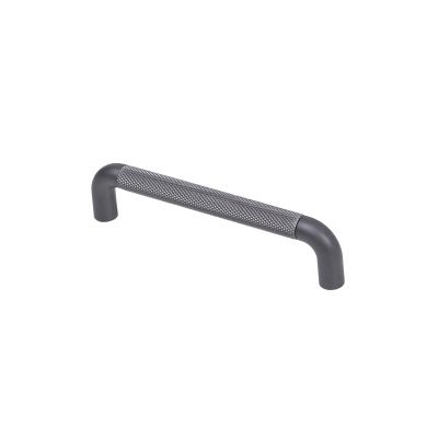 Ручка меб. скоба мет. FLUID 128 графит AKS 103276